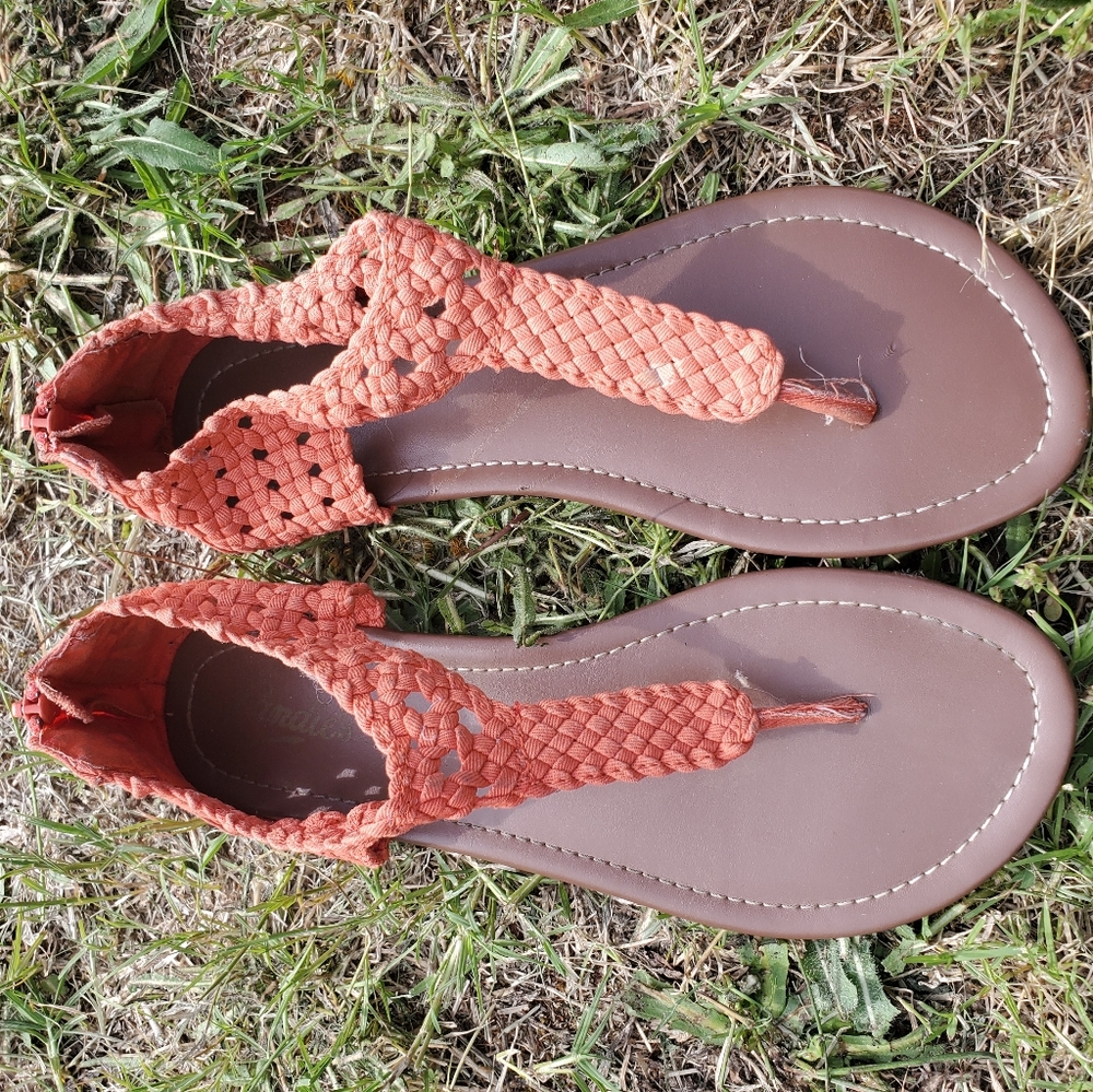 3/$25 Coral Sandals